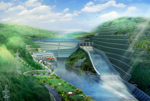 茄子河老挝南塔河1号水电站项目